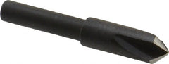 Cleveland - 1/4" Head Diam, 3/16" Shank Diam, 3 Flute 90° High Speed Steel Countersink - Exact Tool & Supply