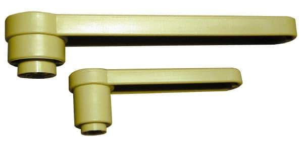 Green Leaf - Ball Valve Lever Handle - For Valve Sizes from 1/2" to 1" - Exact Tool & Supply