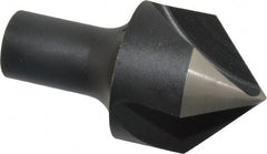 Cleveland - 1-1/2" Head Diam, 3/4" Shank Diam, 3 Flute 90° High Speed Steel Countersink - Exact Tool & Supply
