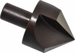 Cleveland - 2" Head Diam, 3/4" Shank Diam, 3 Flute 90° High Speed Steel Countersink - Exact Tool & Supply