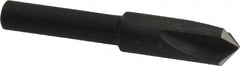 Cleveland - 1/4" Head Diam, 3/16" Shank Diam, 3 Flute 100° High Speed Steel Countersink - Exact Tool & Supply