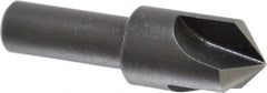 Cleveland - 3/4" Head Diam, 1/2" Shank Diam, 3 Flute 100° High Speed Steel Countersink - Exact Tool & Supply