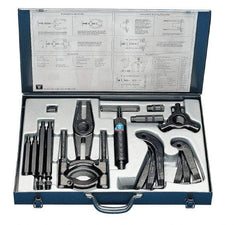 SKF - 8 Ton Capacity, 6" Spread, Hydraulic Puller Set - 3 Jaws, 10.6" Reach - Exact Tool & Supply