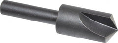 Cleveland - 1/2" Head Diam, 1/4" Shank Diam, 3 Flute 120° High Speed Steel Countersink - Exact Tool & Supply