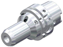 Kennametal - HSK63A Taper Shank, 14mm Hole Diam, Hydraulic Tool Holder/Chuck - 33.6mm Nose Diam, 90mm Projection, 36mm Clamp Depth, 15,000 RPM, Through Coolant - Exact Tool & Supply