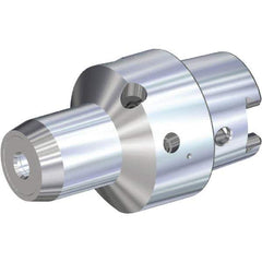 Kennametal - HSK50C Taper Shank, 14mm Hole Diam, Hydraulic Tool Holder/Chuck - 33.6mm Nose Diam, 75mm Projection, 36mm Clamp Depth, 15,000 RPM, Through Coolant - Exact Tool & Supply