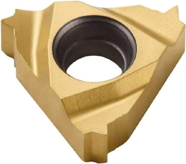 Seco - 09NR Internal Right Hand 48-16 Partial Profile 55° Laydown Threading Insert - Grade CP500, TiAlN/TiN Coated Carbide, 5.56mm Inscribed Circle - Exact Tool & Supply