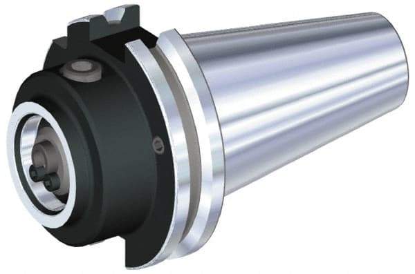 Kennametal - KM50 System Size, DV50 Taper, Modular Tool Holding System Adapter - 60mm Projection, 63mm Body Diam, 161.6mm OAL, Through Coolant - Exact Tool & Supply