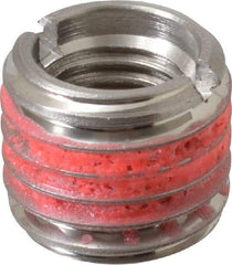E-Z LOK - M16x2.00 Internal, M24x3.00 External, Metric Coarse, 20mm Insert Length, Self-Lock Standard Wall Thread Locking Inserts - Stainless Steel, Bright Finish, Grade 303, Use Tool 500-8 - Exact Tool & Supply