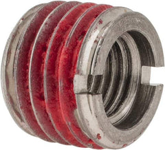 E-Z LOK - M16x2.00 Internal, 1-8 External, Metric Coarse, 25/32" Insert Length, Standard Wall Thread Locking Inserts - Stainless Steel, Bright Finish, Grade 303, Use Tool 500-8 - Exact Tool & Supply