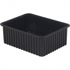 LEWISBins+ - 17-3/8" Wide x 8" High, Black Bin Divider Box - Use with DV1780 Short, DV2280 Long - Exact Tool & Supply