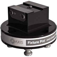 Jergens - 130mm Jaw Width, Dovetail Vise - For Use with 5 & 5 Axis Workholding Systems - Exact Tool & Supply