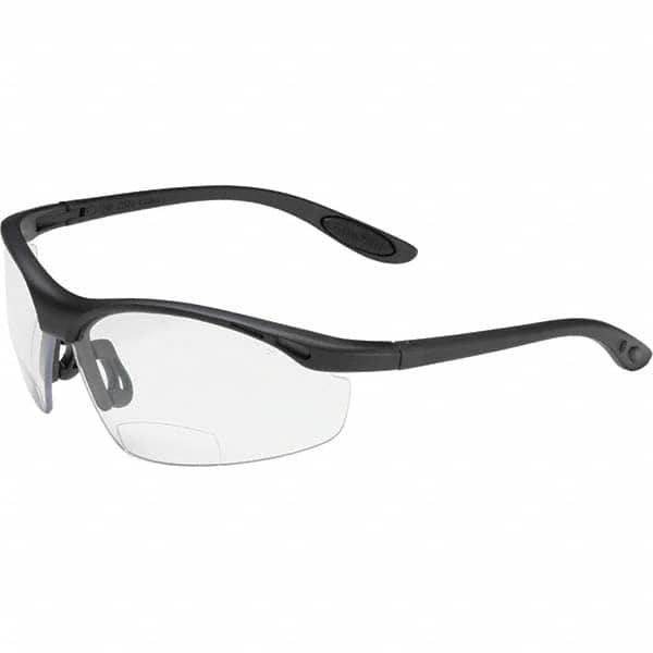 Bouton - Magnifying Safety Glasses Diopter Lens: +1 Lens Coating: Scratch Resistant - Exact Tool & Supply