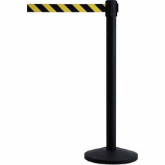 Tensator - Barrier Posts Type: Tensabarrier Post Post Color/Finish: Black - Exact Tool & Supply