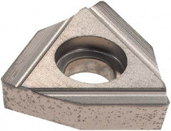 Komet - WOHX060304 G12 Grade P25M Carbide Boring Insert - Uncoated, 84° Trigon, 8° Relief Angle, 10mm Inscr Circle, 3.18mm Thick, 0.4mm Corner Radius - Exact Tool & Supply