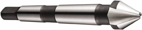 DORMER - 3 Flute 60° High Speed Steel Countersink - Exact Tool & Supply