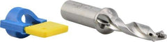 Iscar - 0.413" to 0.429" Diam, 5xD, 2.06" Max Depth, 5/8" Shank Diam, 4.59" OAL, Replaceable-Tip Drill - FCP, ICK, ICK-2M, ICM, ICP, iCP-2M Insert, 63973101 Toolholder, Series SumoCham - Exact Tool & Supply