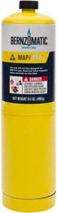 Bernzomatic - 14.1 Ounce MAP-Pro Cylinder - CGA600 Connection Inch Thread Outlet, For Use with Map Torches - Exact Tool & Supply