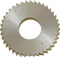 Controx - 1" Diam x 1/8" Blade Thickness x 3/8" Arbor Hole Diam, 40 Tooth Slitting and Slotting Saw - Arbor Connection, Right Hand, Uncoated, Cobalt, Concave Ground, Contains Keyway - Exact Tool & Supply