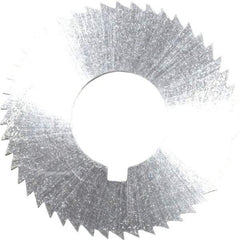 Controx - 1-1/4" Diam x 1/16" Blade Thickness x 1/2" Arbor Hole Diam, 48 Tooth Slitting and Slotting Saw - Arbor Connection, Right Hand, Uncoated, Cobalt, Concave Ground, Contains Keyway - Exact Tool & Supply