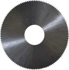 Controx - 1-3/4" Diam x 0.0156" Blade Thickness x 1/2" Arbor Hole Diam, 120 Tooth Slitting and Slotting Saw - Arbor Connection, Right Hand, Uncoated, Cobalt, Concave Ground - Exact Tool & Supply