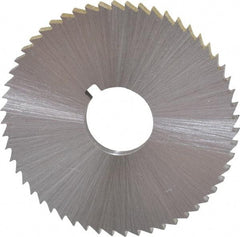 Controx - 2" Diam x 0.0156" Blade Thickness x 5/8" Arbor Hole Diam, 132 Tooth Slitting and Slotting Saw - Arbor Connection, Right Hand, Uncoated, High Speed Steel, Concave Ground - Exact Tool & Supply