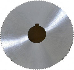 Controx - 2-1/2" Diam x 0.0469" Blade Thickness x 5/8" Arbor Hole Diam, 120 Tooth Slitting and Slotting Saw - Arbor Connection, Right Hand, Uncoated, Cobalt, Concave Ground, Contains Keyway - Exact Tool & Supply