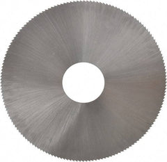 Controx - 4" Diam x 0.02" Blade Thickness x 1" Arbor Hole Diam, 160 Tooth Slitting and Slotting Saw - Arbor Connection, Right Hand, Uncoated, Cobalt, Concave Ground - Exact Tool & Supply