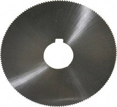 Controx - 4" Diam x 0.0313" Blade Thickness x 1" Arbor Hole Diam, 160 Tooth Slitting and Slotting Saw - Arbor Connection, Right Hand, Uncoated, Cobalt, Concave Ground - Exact Tool & Supply