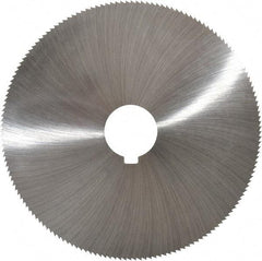 Controx - 5" Diam x 0.0313" Blade Thickness x 1" Arbor Hole Diam, 160 Tooth Slitting and Slotting Saw - Arbor Connection, Right Hand, Uncoated, Cobalt, Concave Ground - Exact Tool & Supply