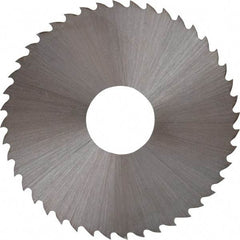 Controx - 1-3/4" Diam x 0.02" Blade Thickness x 1/2" Arbor Hole Diam, 44 Tooth Slitting and Slotting Saw - Arbor Connection, Right Hand, Uncoated, High Speed Steel, 15° Rake, Concave Ground - Exact Tool & Supply