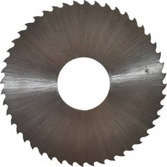 Controx - 2" Diam x 0.0313" Blade Thickness x 5/8" Arbor Hole Diam, 48 Tooth Slitting & Slotting Saw - Arbor Connection, Right Hand, Uncoated, M2 High Speed Steel, 15° Rake, Concave Ground - Exact Tool & Supply