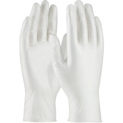 ‎64-V3000PF/XL Disposable Gloves - Ambi-Dex Disposable Vinyl - Industrial Grade - Clear - PF - 3 mil - Exact Tool & Supply