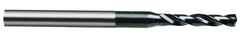 0.7mm Dia-Carbide Micro 4XD Drill-140Â° Point-Bright - Exact Tool & Supply