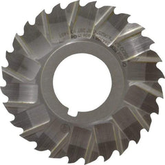 Controx - 2-1/2" Blade Diam x 1/16" Blade Thickness, 7/8" Hole, 28 Teeth, Cobalt Side Chip Saw - Staggered Tooth, Arbor Connection, Right Hand Cut, Uncoated, with Keyway - Exact Tool & Supply