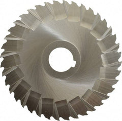 Controx - 5" Blade Diam x 1/16" Blade Thickness, 1" Hole, 40 Teeth, Cobalt Side Chip Saw - Staggered Tooth, Arbor Connection, Right Hand Cut, Uncoated, with Keyway - Exact Tool & Supply
