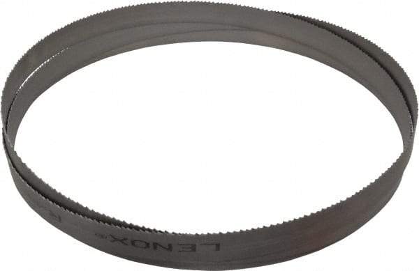 Lenox - 5 to 8 TPI, 11' Long x 1" Wide x 0.035" Thick, Welded Band Saw Blade - Bi-Metal, Toothed Edge, Raker Tooth Set, Flexible Back - Exact Tool & Supply