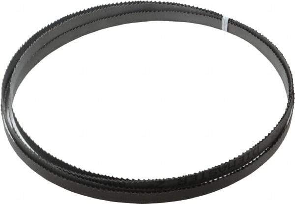 Lenox - 6 to 10 TPI, 12' 6" Long x 1/2" Wide x 0.025" Thick, Welded Band Saw Blade - Bi-Metal, Toothed Edge, Modified Raker Tooth Set, Flexible Back, Contour Cutting - Exact Tool & Supply