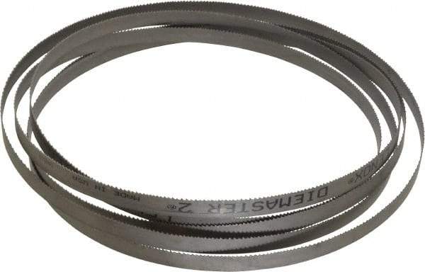 Lenox - 8 to 12 TPI, 12' 6" Long x 1/2" Wide x 0.025" Thick, Welded Band Saw Blade - Bi-Metal, Toothed Edge, Modified Raker Tooth Set, Flexible Back, Contour Cutting - Exact Tool & Supply