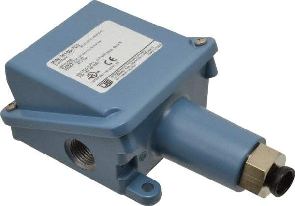 United Electric Controls - 3 to 100 psi Adjustable Range, 500 Max psi, General Purpose Diaphragm - 1/4 NPTF - Exact Tool & Supply