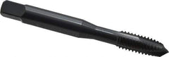 OSG - 5/16-18 UNC, 3 Flute, Oxide Finish, Vanadium High Speed Steel Spiral Point Tap - Plug Chamfer, Right Hand Thread, 2-23/32" OAL, 1-1/8" Thread Length, 0.318" Shank Diam, 3B Class of Fit, Series 280 - Exact Tool & Supply