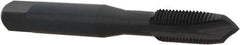 OSG - 3/8-24 UNF, 3 Flute, Oxide Finish, Vanadium High Speed Steel Spiral Point Tap - Plug Chamfer, Right Hand Thread, 2-15/16" OAL, 1-1/4" Thread Length, 0.381" Shank Diam, Series 280 - Exact Tool & Supply