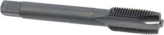 OSG - 1/2-20 UNF, 3 Flute, Oxide Finish, Vanadium High Speed Steel Spiral Point Tap - Plug Chamfer, Right Hand Thread, 3-3/8" OAL, 1-21/32" Thread Length, 0.367" Shank Diam, 2B Class of Fit, Series 280 - Exact Tool & Supply