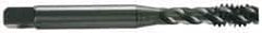 OSG - 1-1/4 - 7 UNC 4 Flute Modified Bottoming Spiral Flute Tap - Vanadium High Speed Steel, Oxide Finish, 5-3/4" OAL, Right Hand Flute, Right Hand Thread, H6 - Exact Tool & Supply