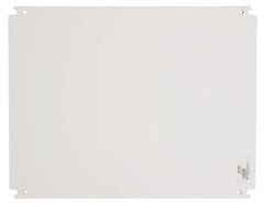 Cooper B-Line - 22" OAW x 22" OAH Powder Coat Finish Electrical Enclosure Nonperforated Panel - Exact Tool & Supply
