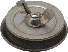 Cooper B-Line - 1/2" Conduit, 4X NEMA Rated, Electrical Enclosure Stainless Steel Hole Seal - UL Listed, Includes Oil-Resistant Gasket, Plated Stud & Wing Nut - Exact Tool & Supply