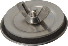 Cooper B-Line - 3/4" Conduit, 4X NEMA Rated, Electrical Enclosure Stainless Steel Hole Seal - UL Listed, Includes Oil-Resistant Gasket, Plated Stud & Wing Nut - Exact Tool & Supply