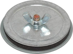 Cooper B-Line - 1-1/4" Conduit, 4, 12, 13, 3R NEMA Rated, Electrical Enclosure Steel Hole Seal - ANSI 61/UL Listed, Includes Oil-Resistant Gasket, Plated Stud & Wing Nut - Exact Tool & Supply