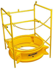Allegro - Manhole Shield - For 12 Inch Manhole, Plastic - Exact Tool & Supply