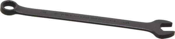 Proto - 1/2" 12 Point Offset Combination Wrench - 15° Offset Angle, 8-7/8" OAL, Steel, Black Finish - Exact Tool & Supply